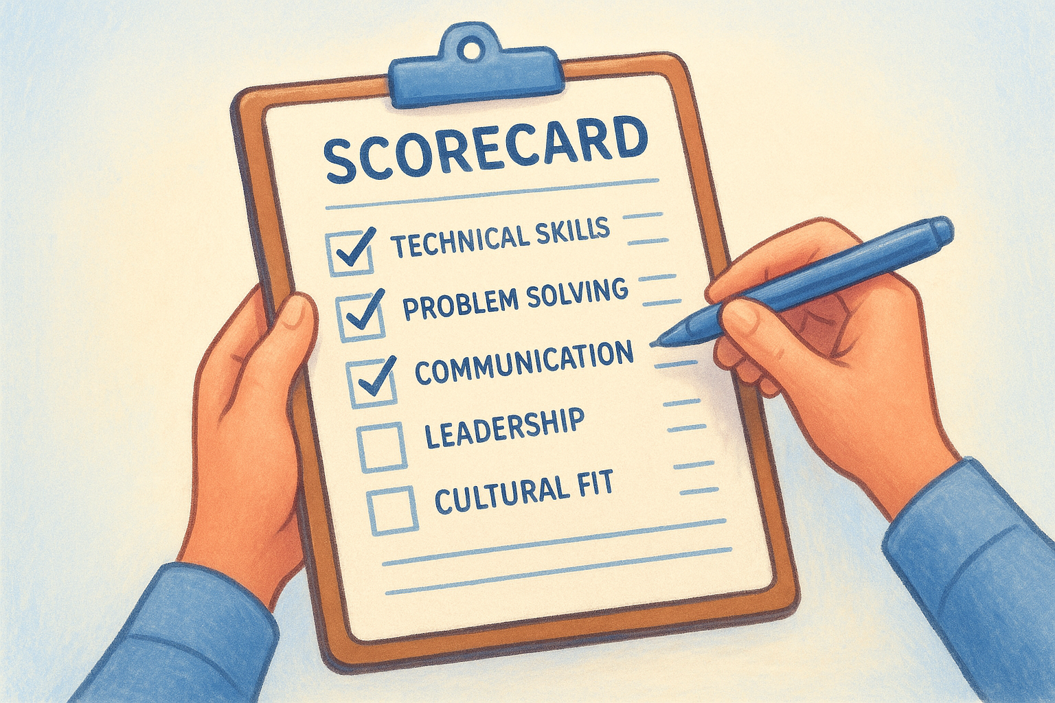 How to build a scorecard around the job, not gut feel