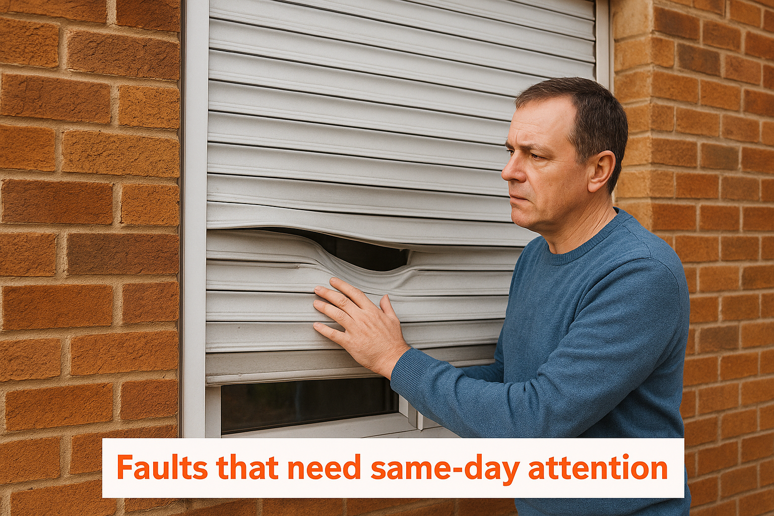 Faults that need same-day attention