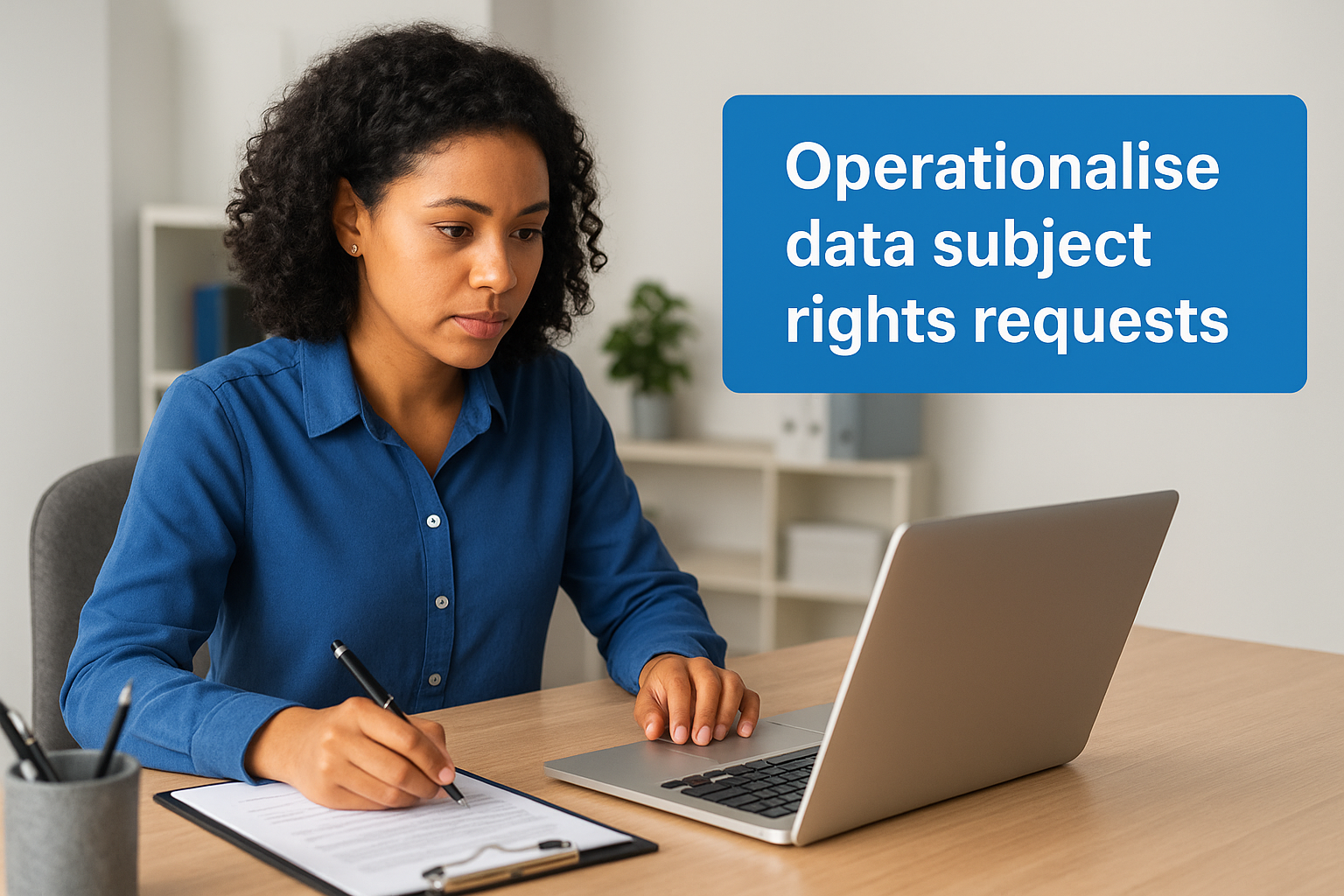 6. Operationalise data subject rights requests
