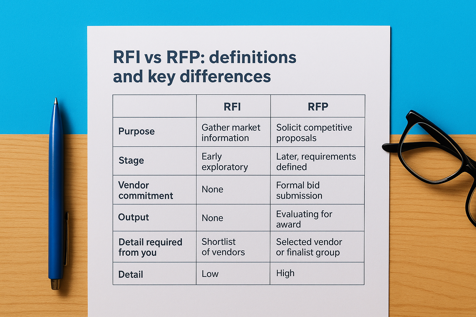 Key differences at a glance