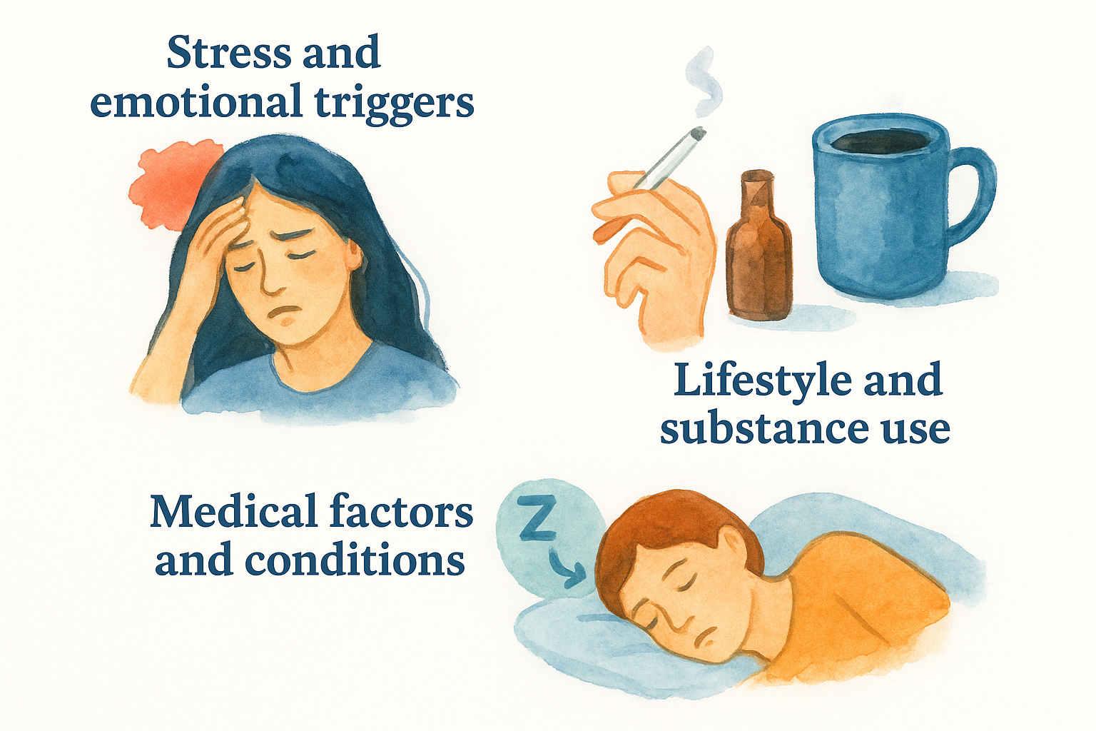 Stress and emotional triggers