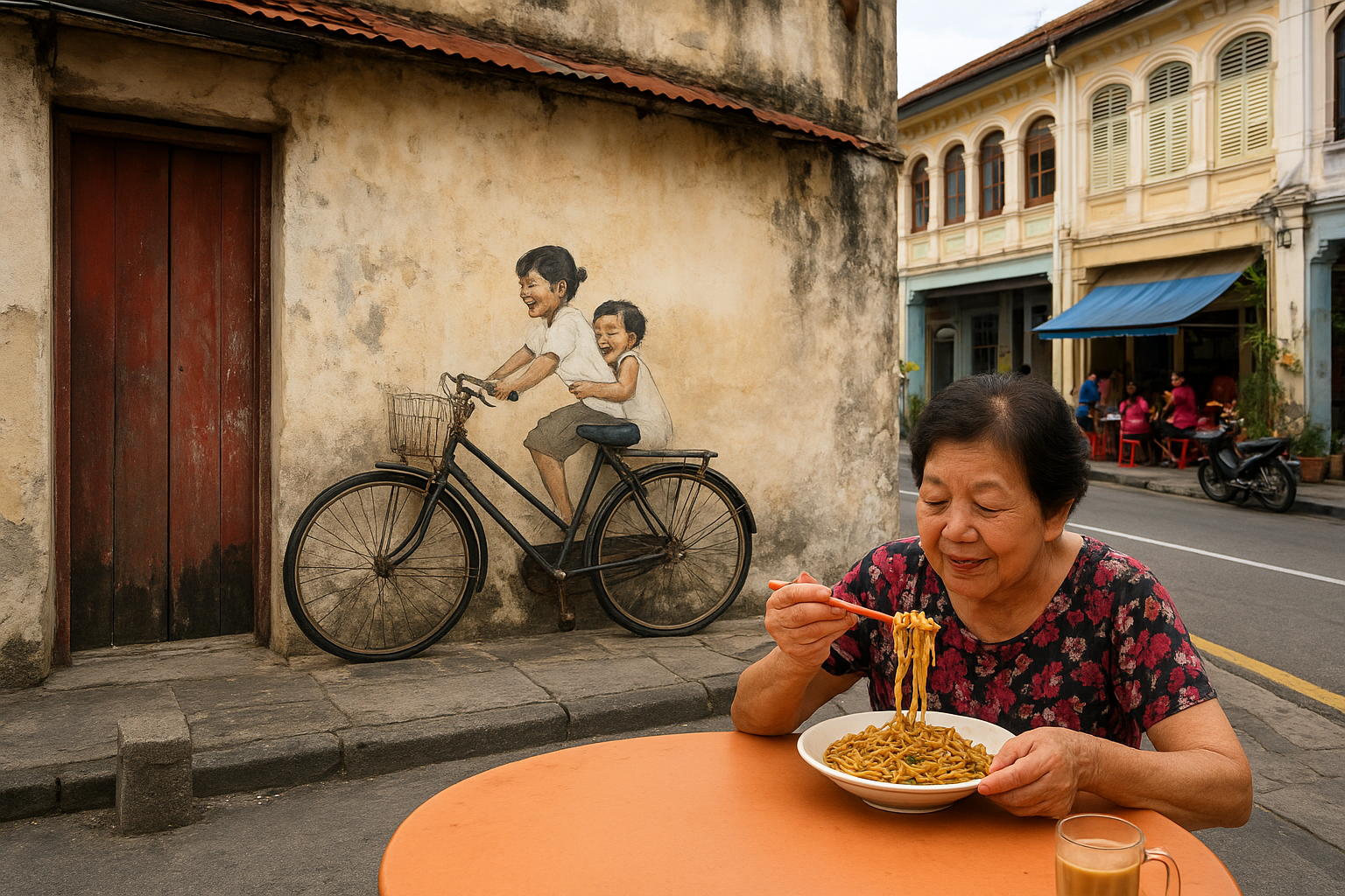 4. Penang and George Town for food and street art