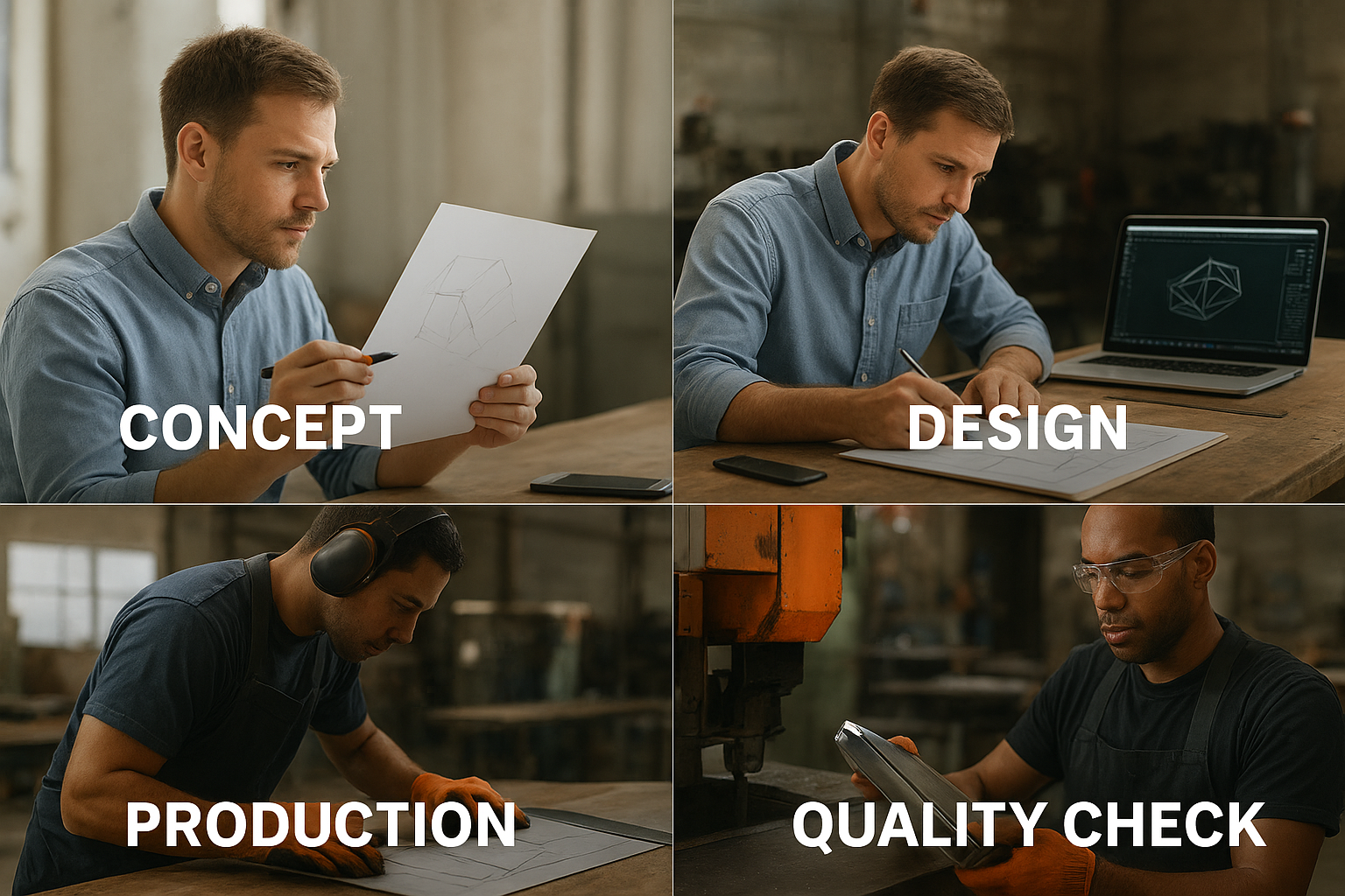 How the custom fabrication process works