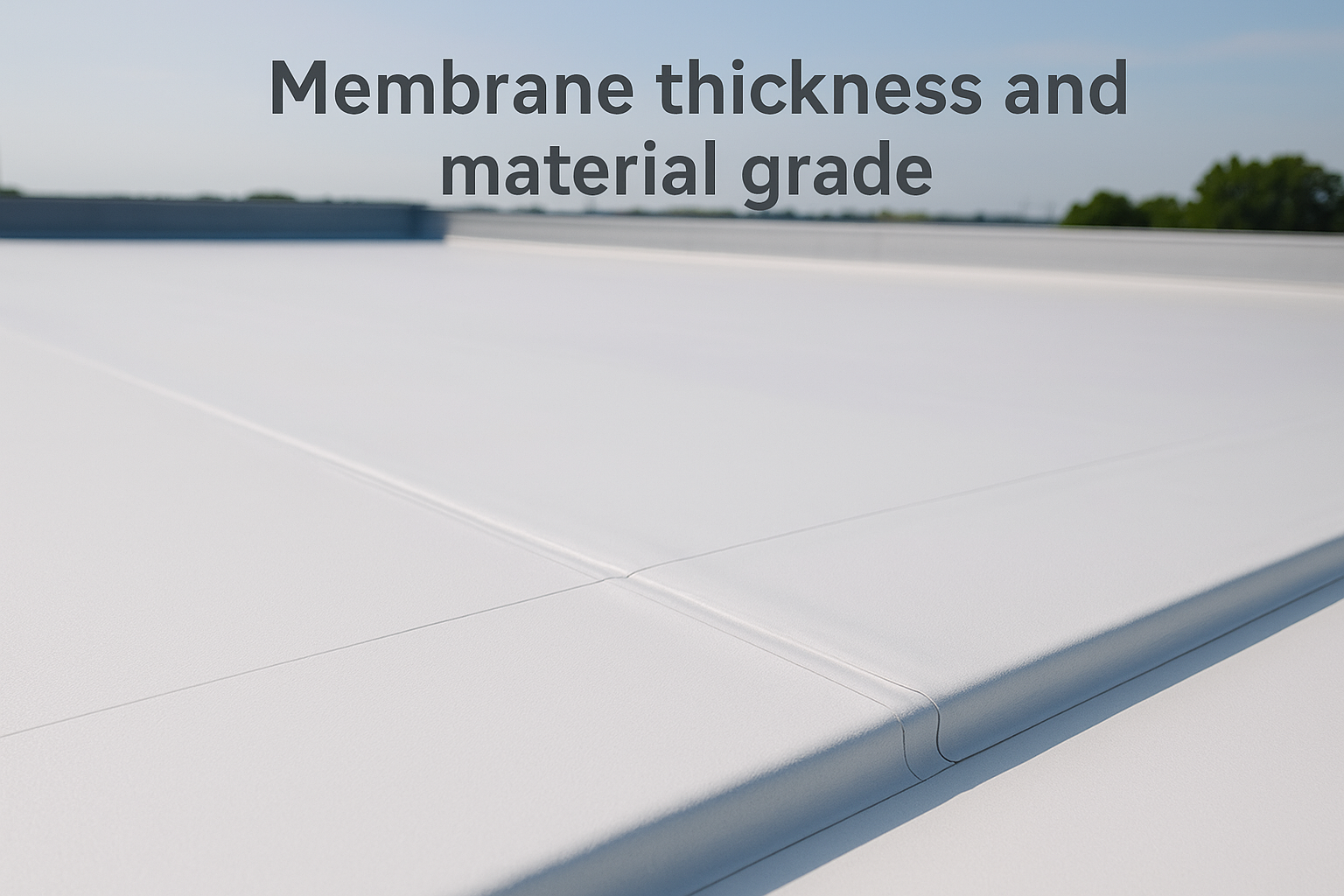 Membrane thickness and material grade
