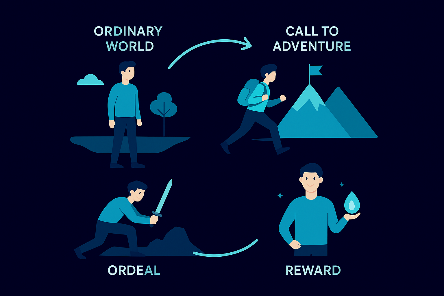 What the Hero's Journey contains
