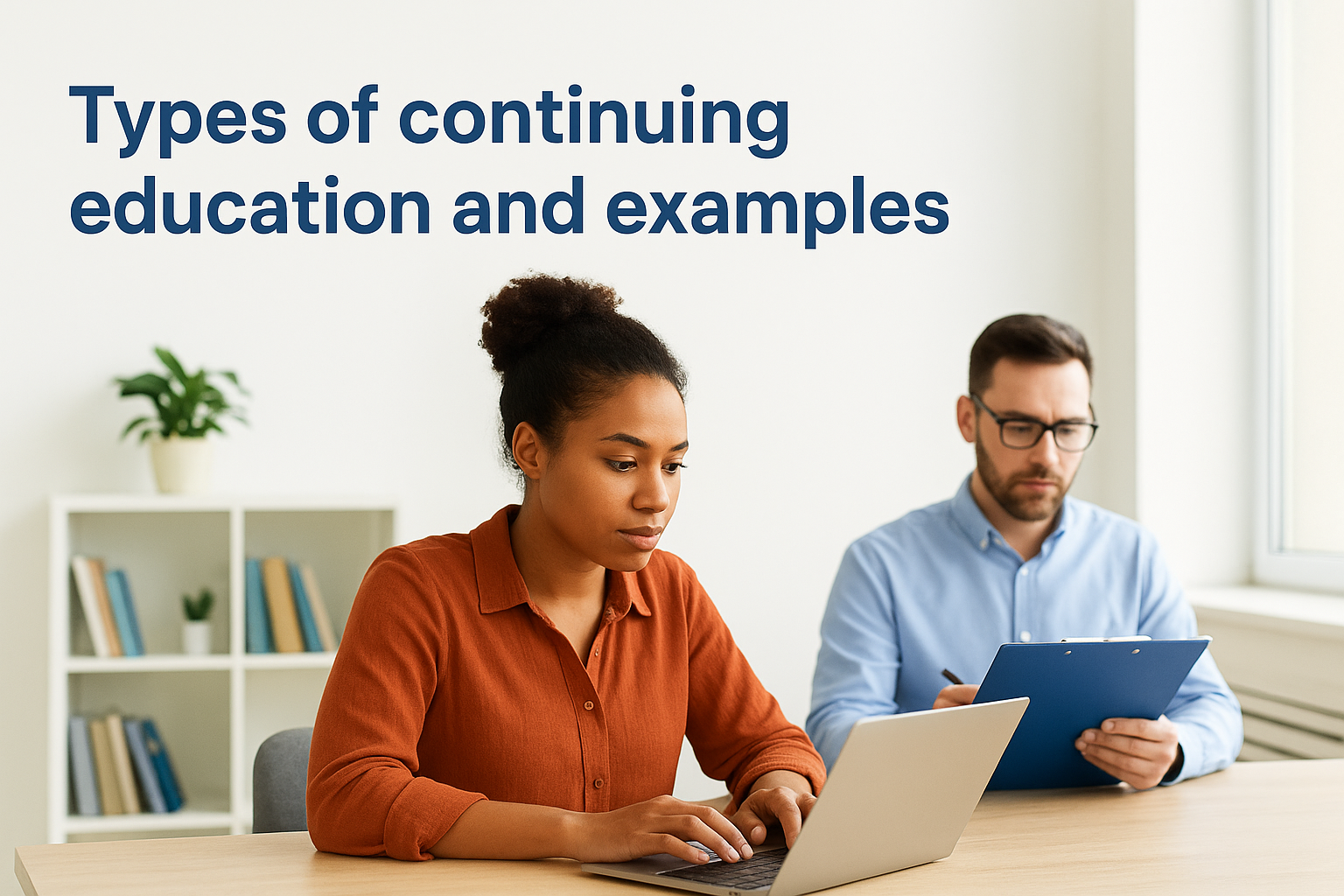 Types of continuing education and examples