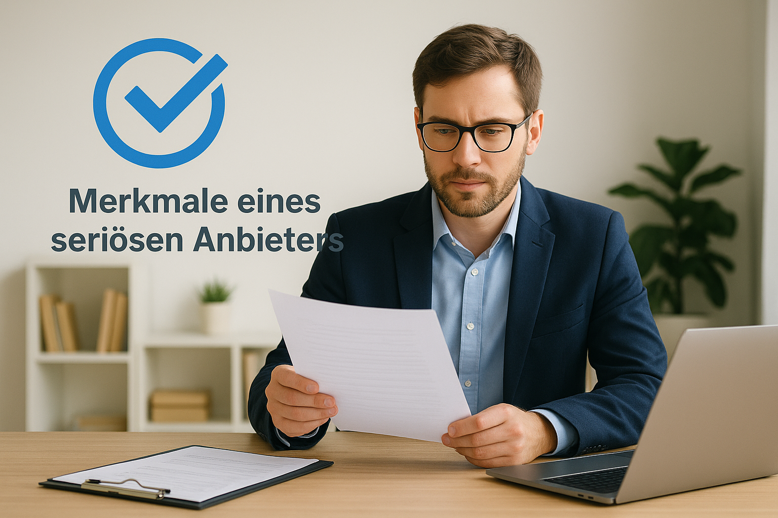 Merkmale eines seriösen Anbieters