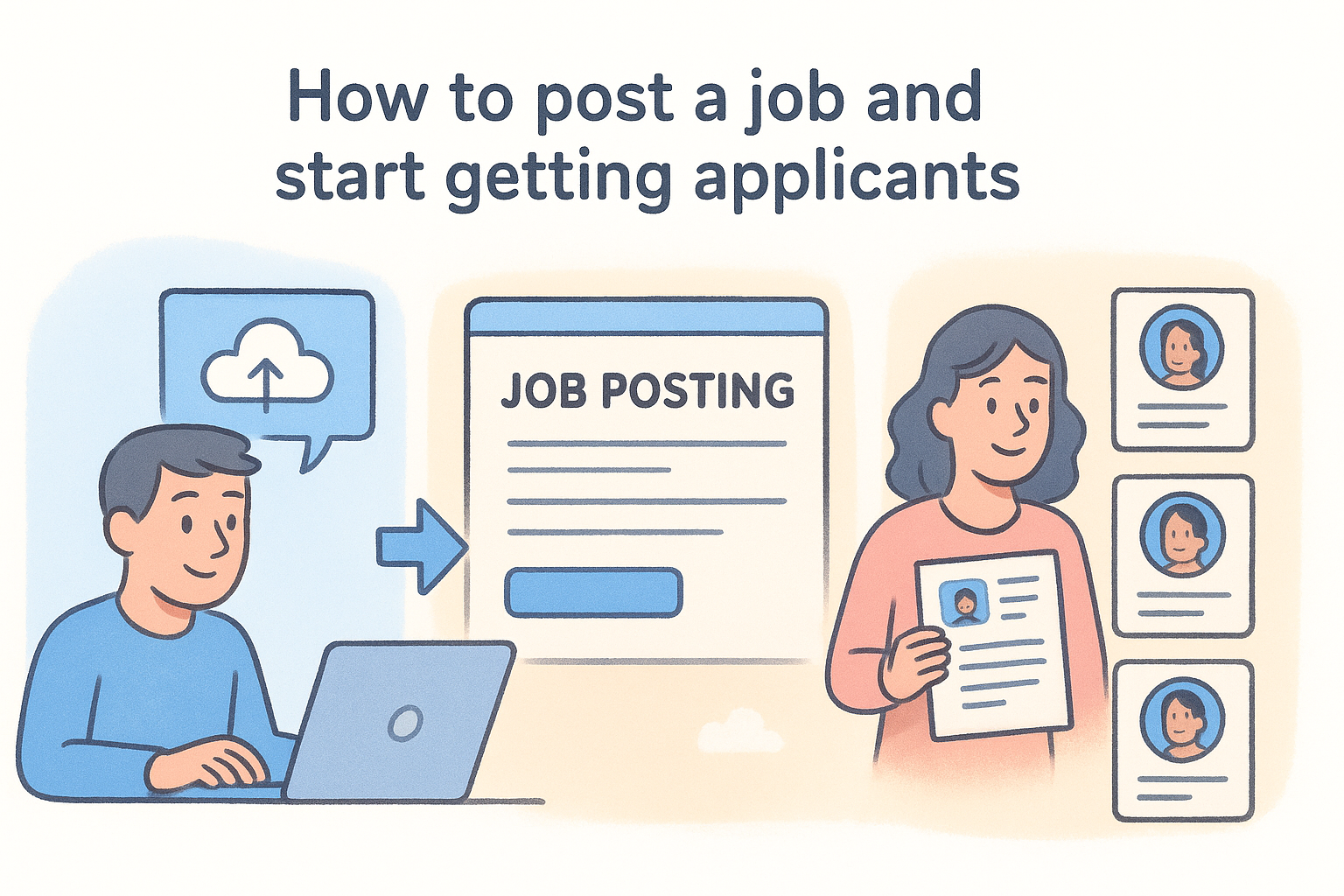 How to post a job and start getting applicants