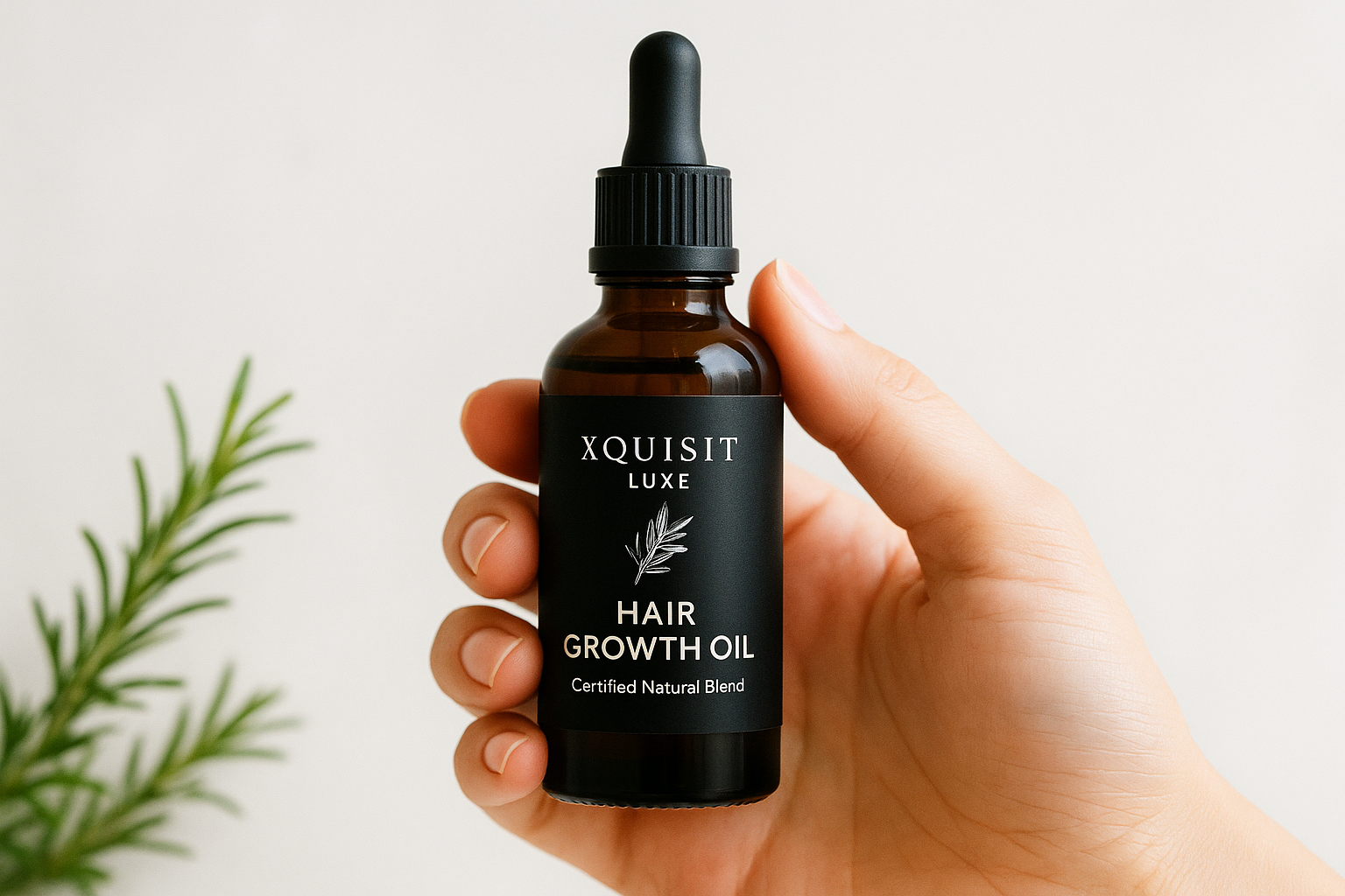 1. Xquisit Luxe hair growth oil