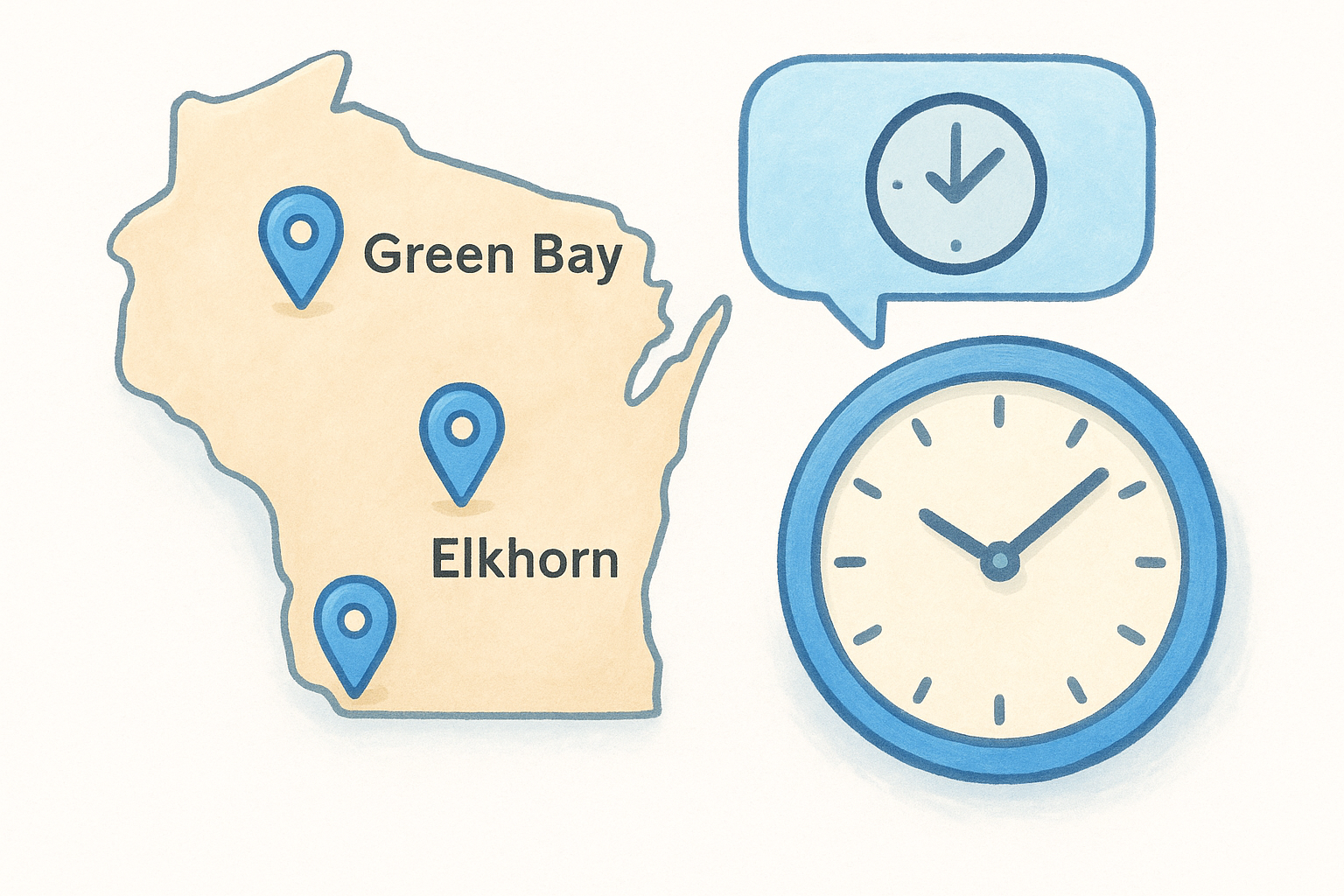 Service area and hours