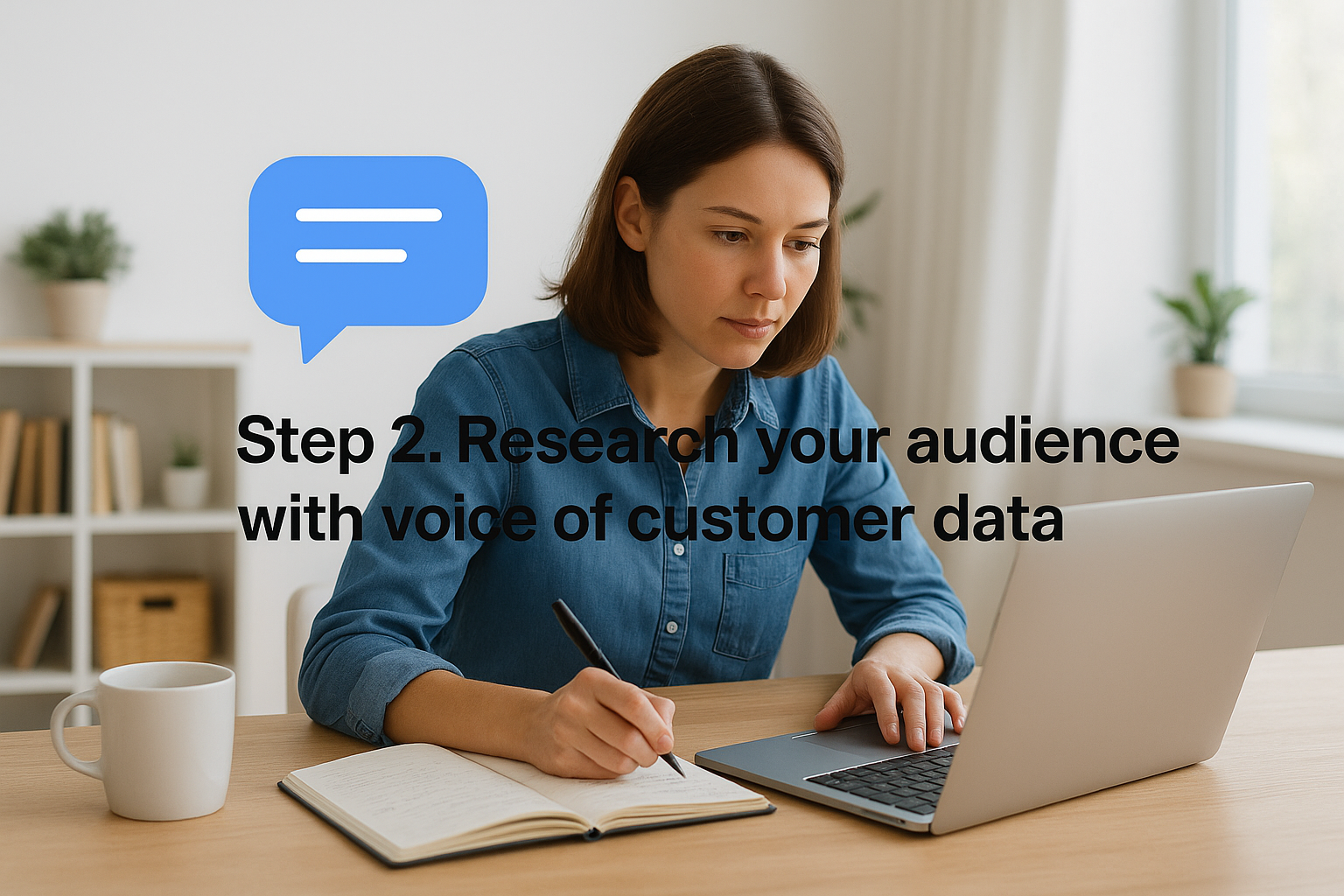 Step 2. Research your audience with voice of customer data