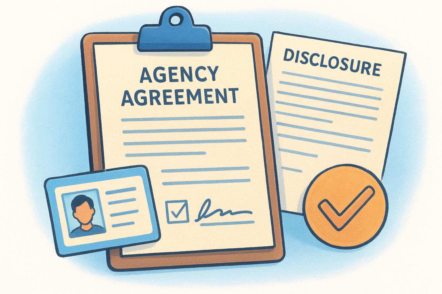Agency agreements and disclosure documents