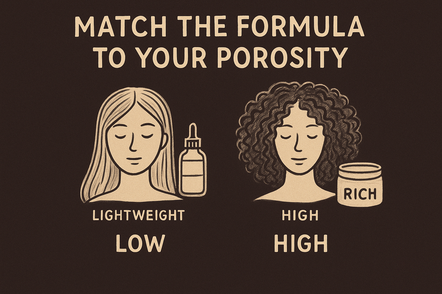 Match the formula to your porosity