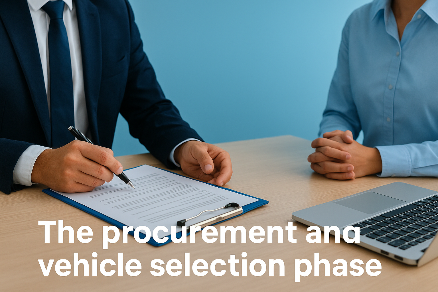 The procurement and vehicle selection phase
