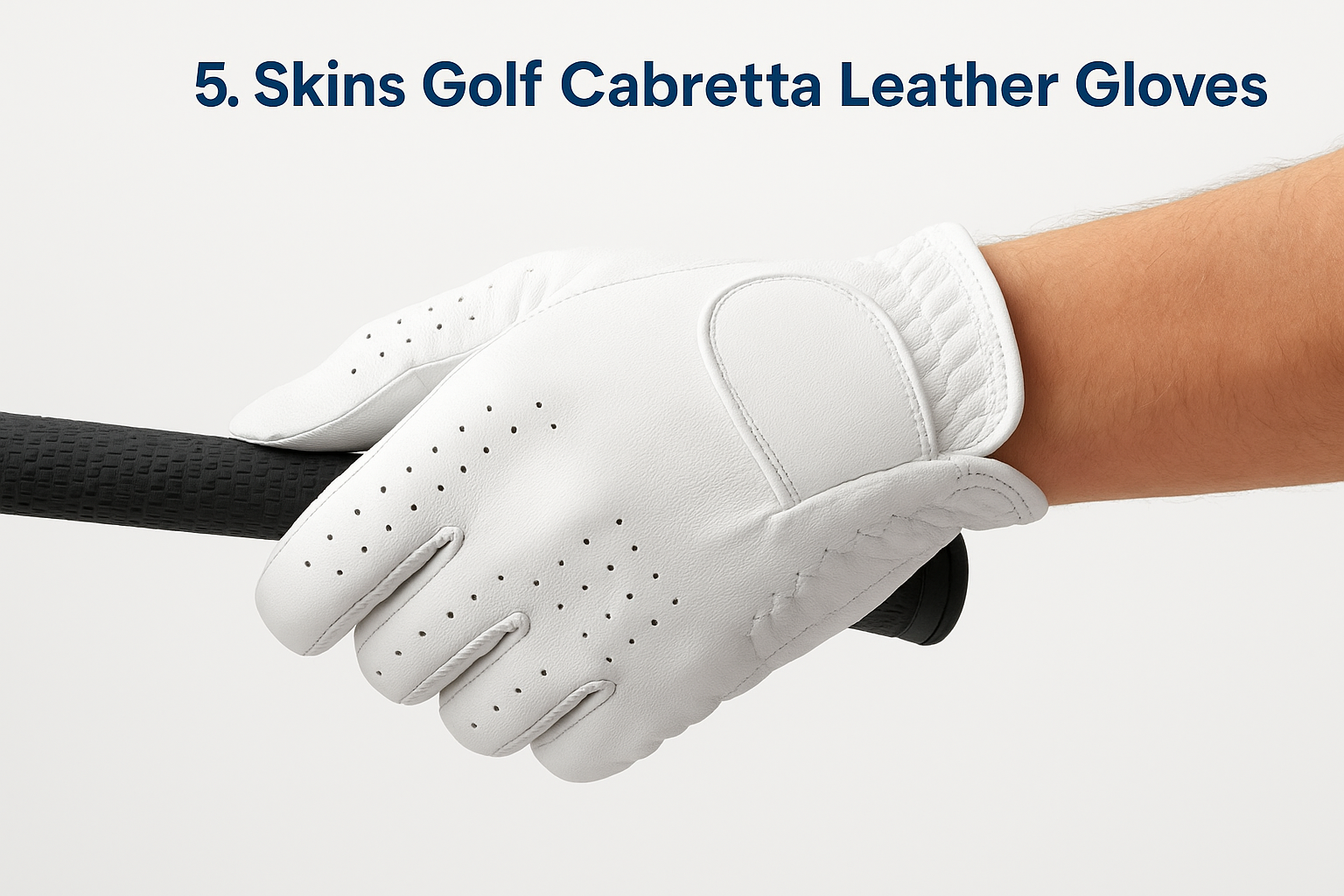5. Skins Golf Cabretta Leather Gloves