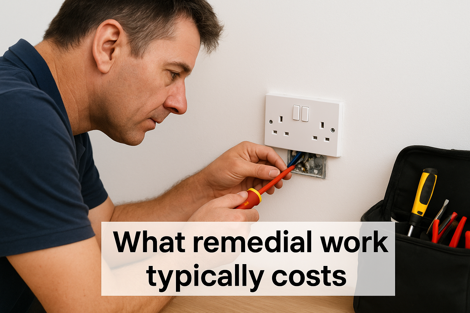 What remedial work typically costs