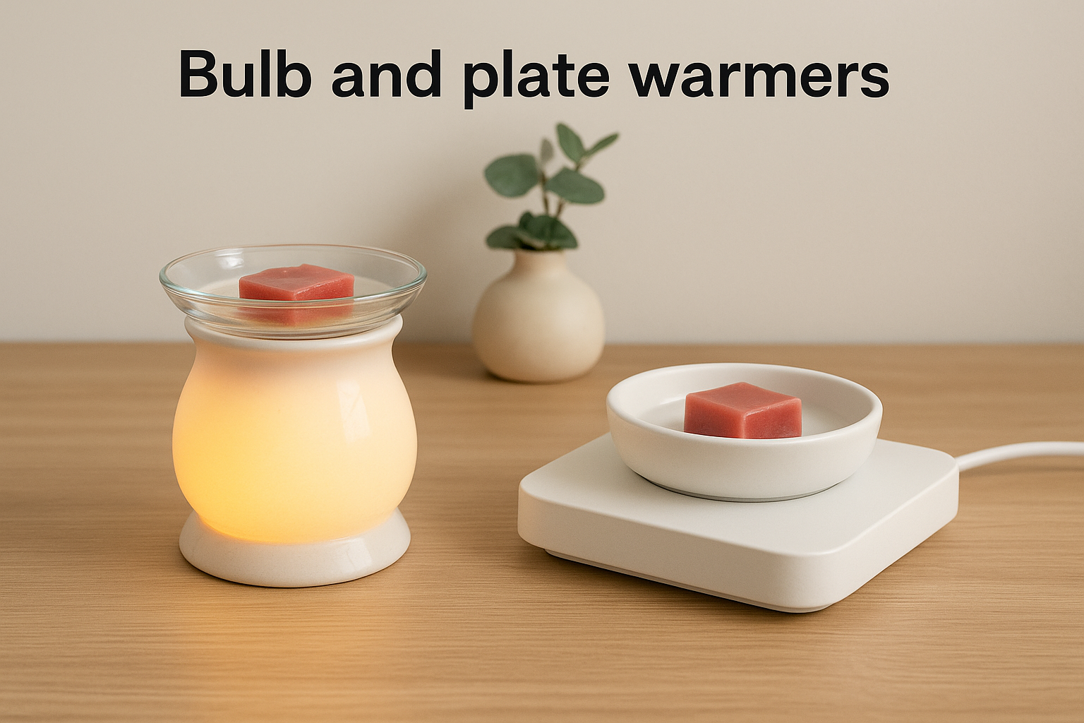 Bulb and plate warmers