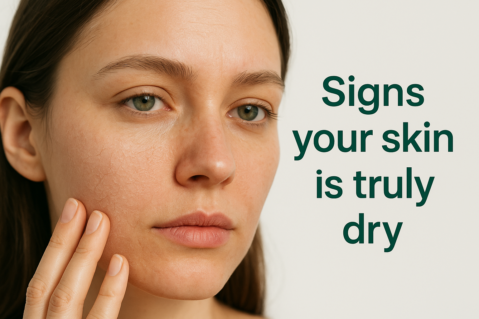 Signs your skin is truly dry