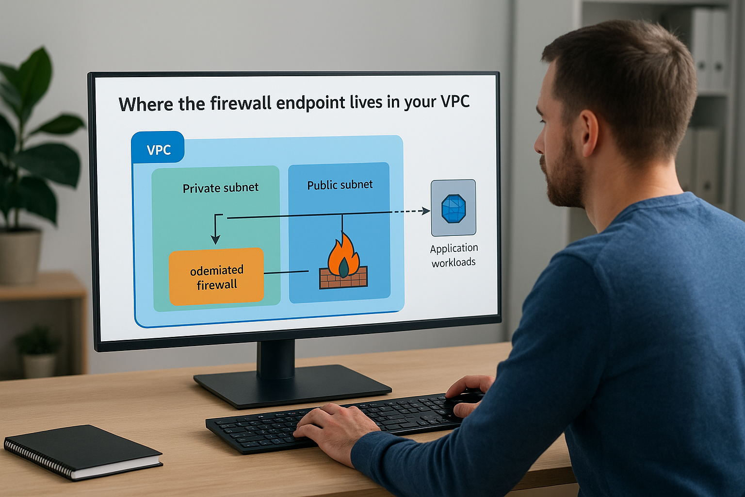 Where the firewall endpoint lives in your VPC