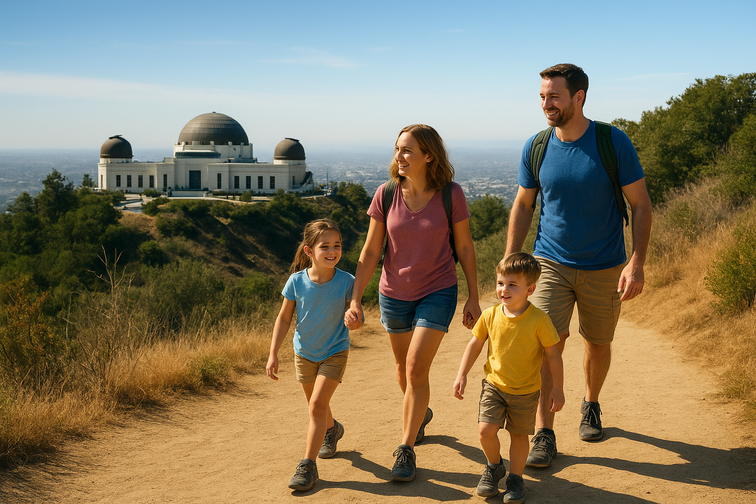 2. Hike in Griffith Park and visit Griffith Observatory