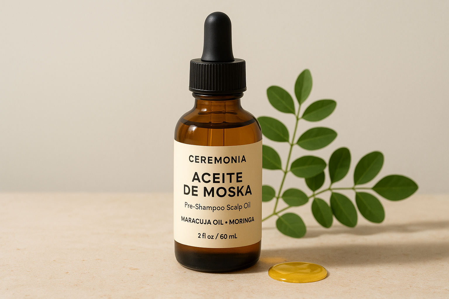 9. Ceremonia Aceite de Moska pre-shampoo scalp oil