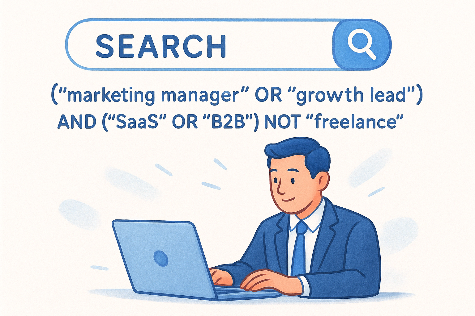 Use Boolean search to sharpen your results