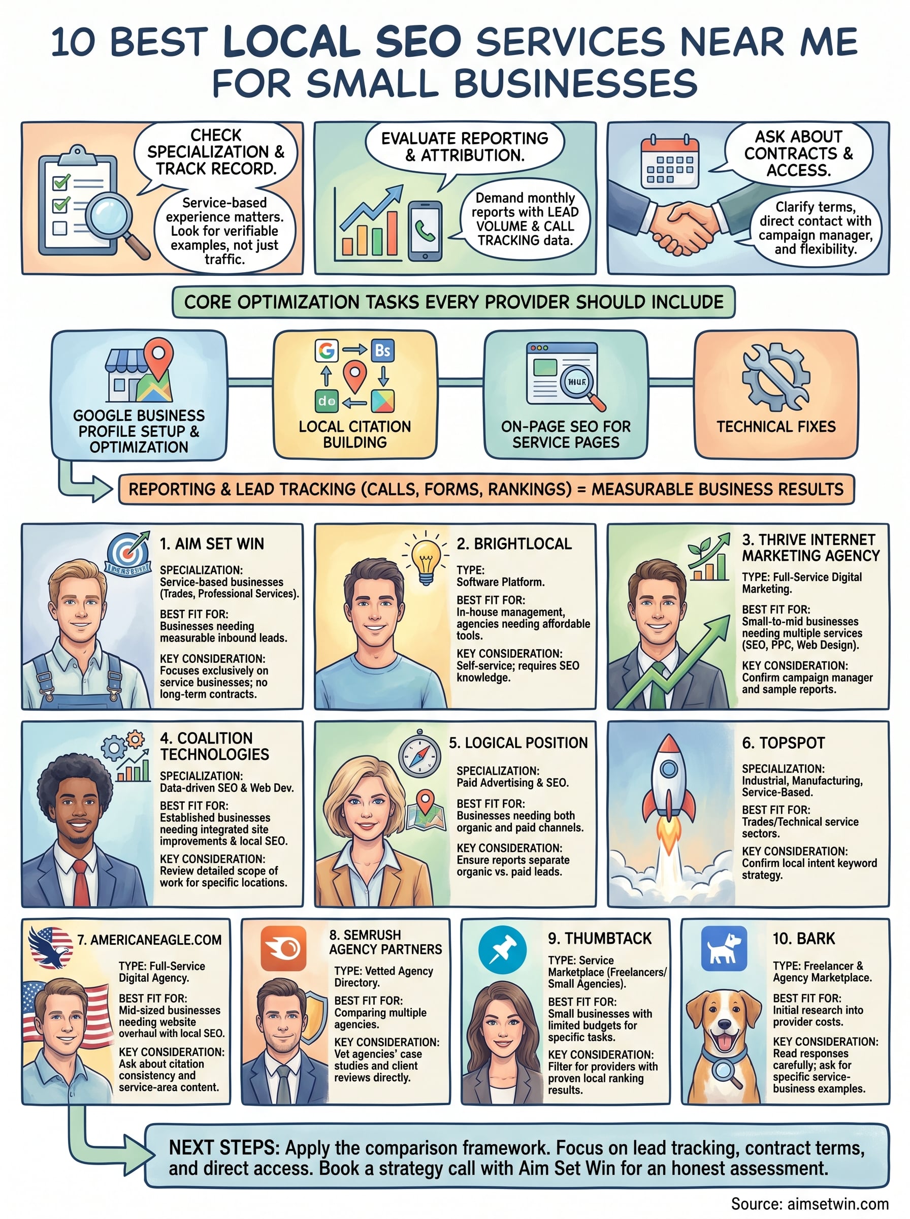 local seo services near me infographic