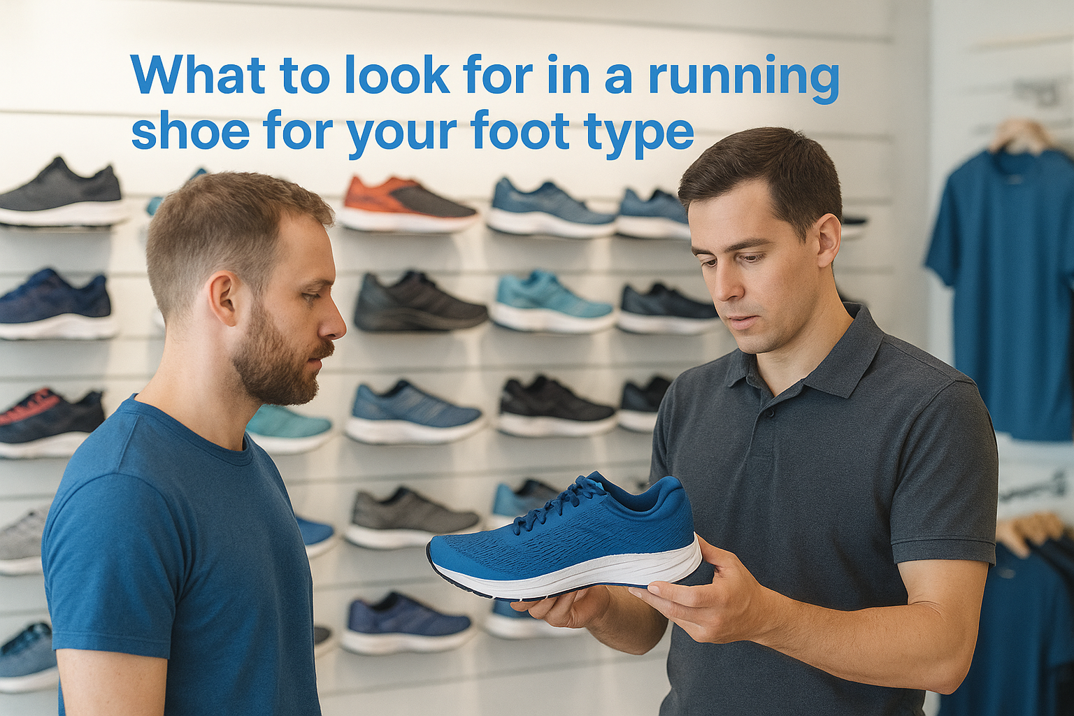 What to look for in a running shoe for your foot type