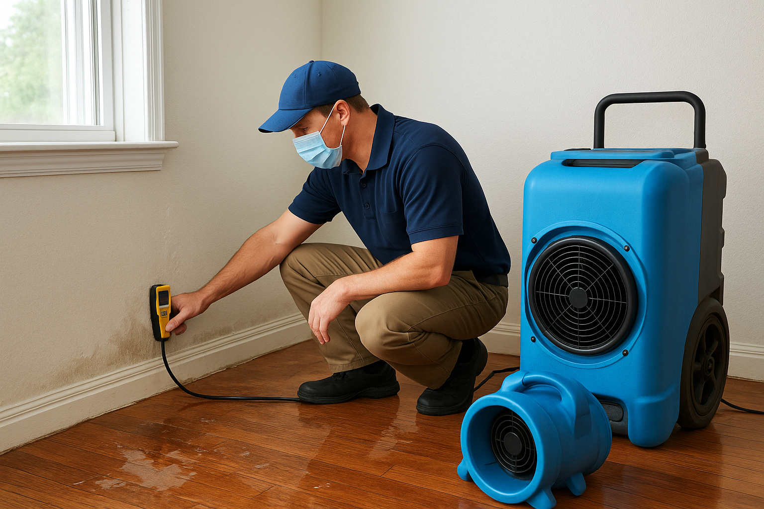 8. Water damage restoration company for dry-out