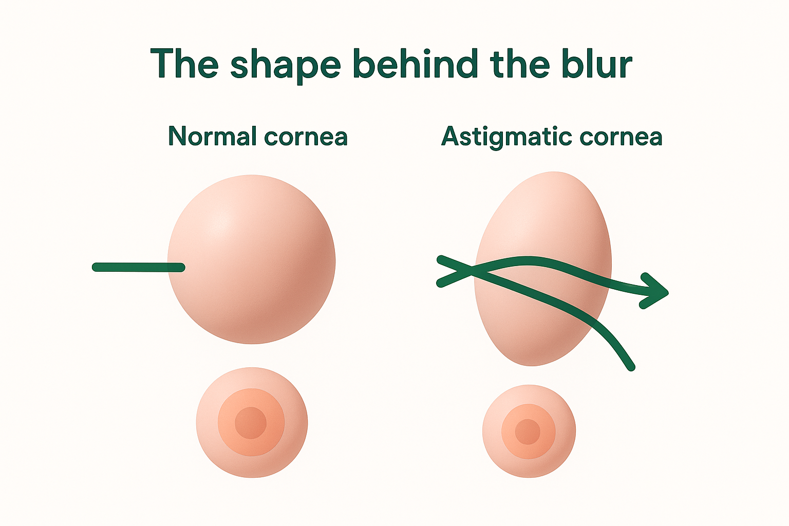 The shape behind the blur