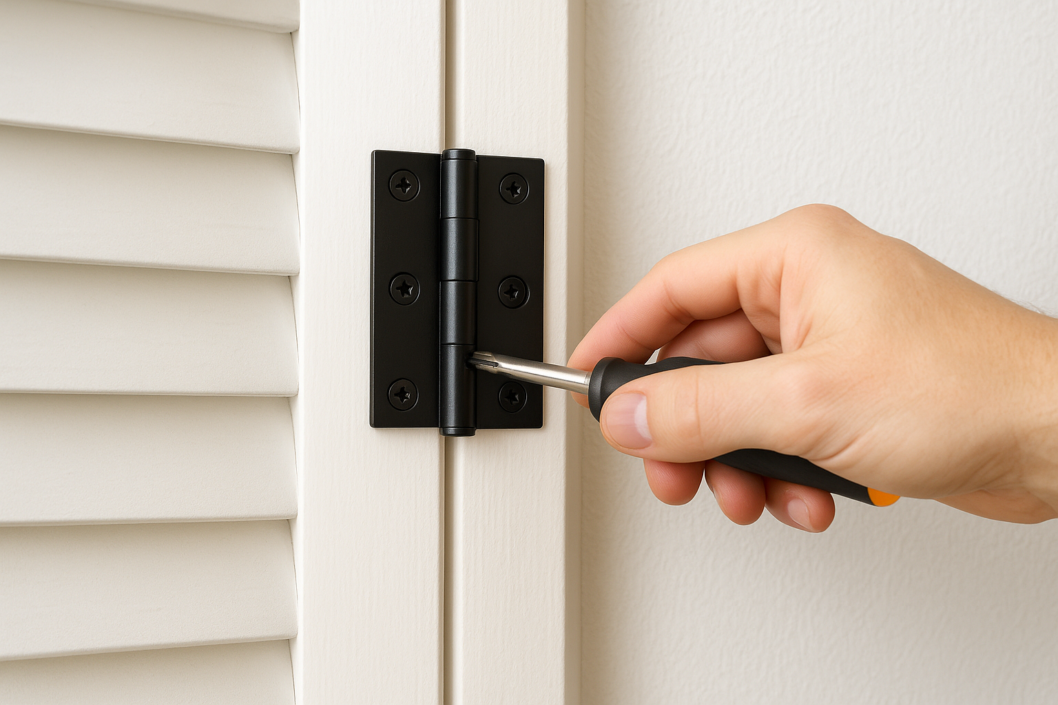 4. Hinges and hinge screws for sagging panels