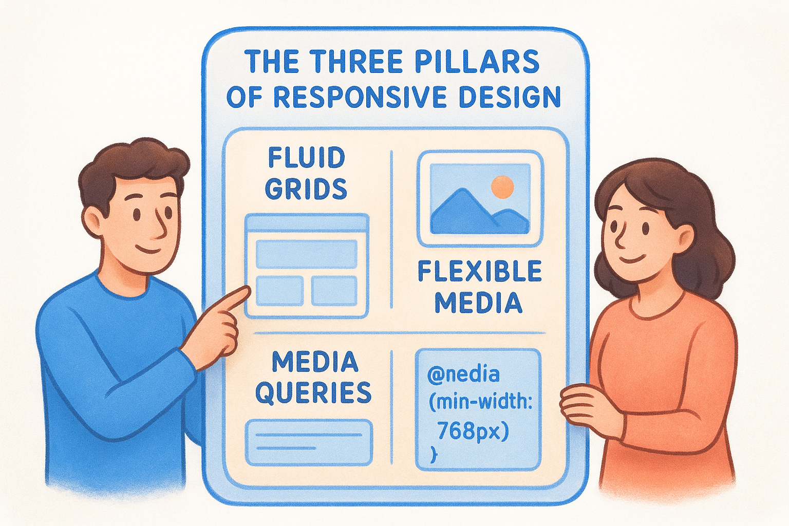 The three pillars of responsive design