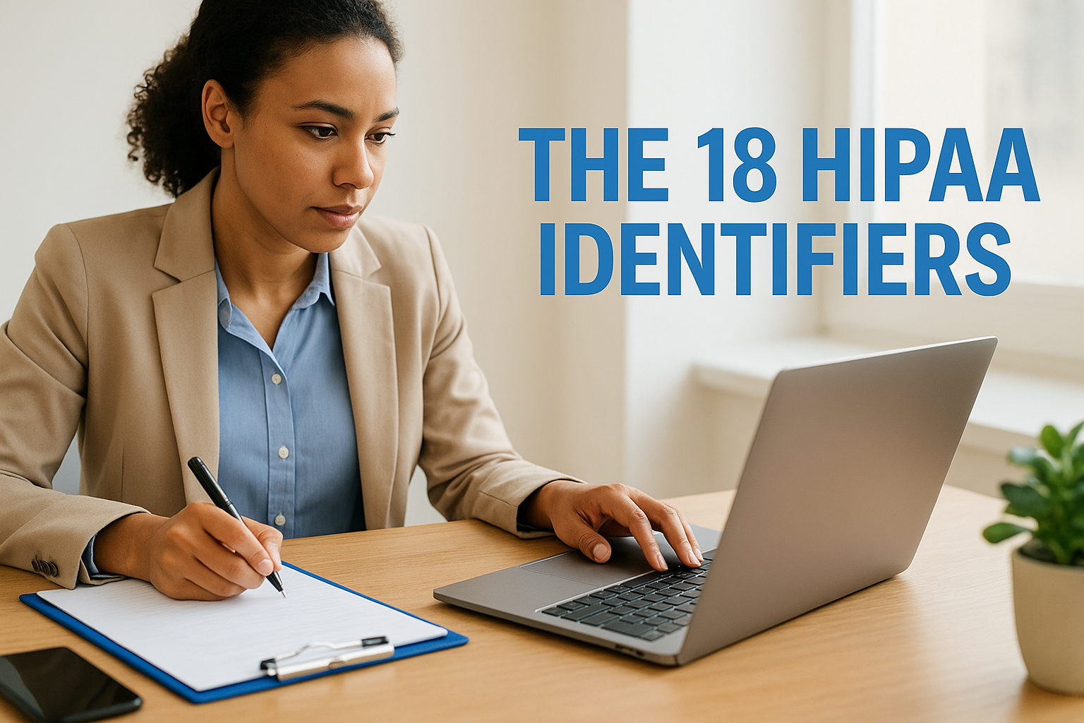 The 18 HIPAA identifiers