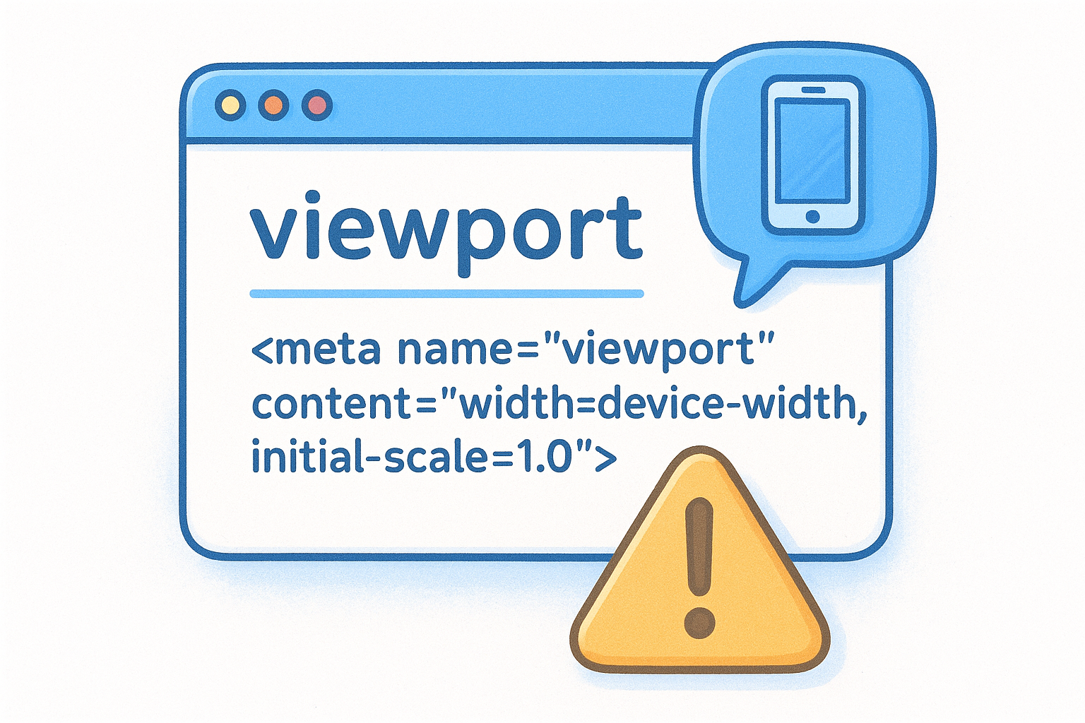 Why the viewport meta tag is non-negotiable