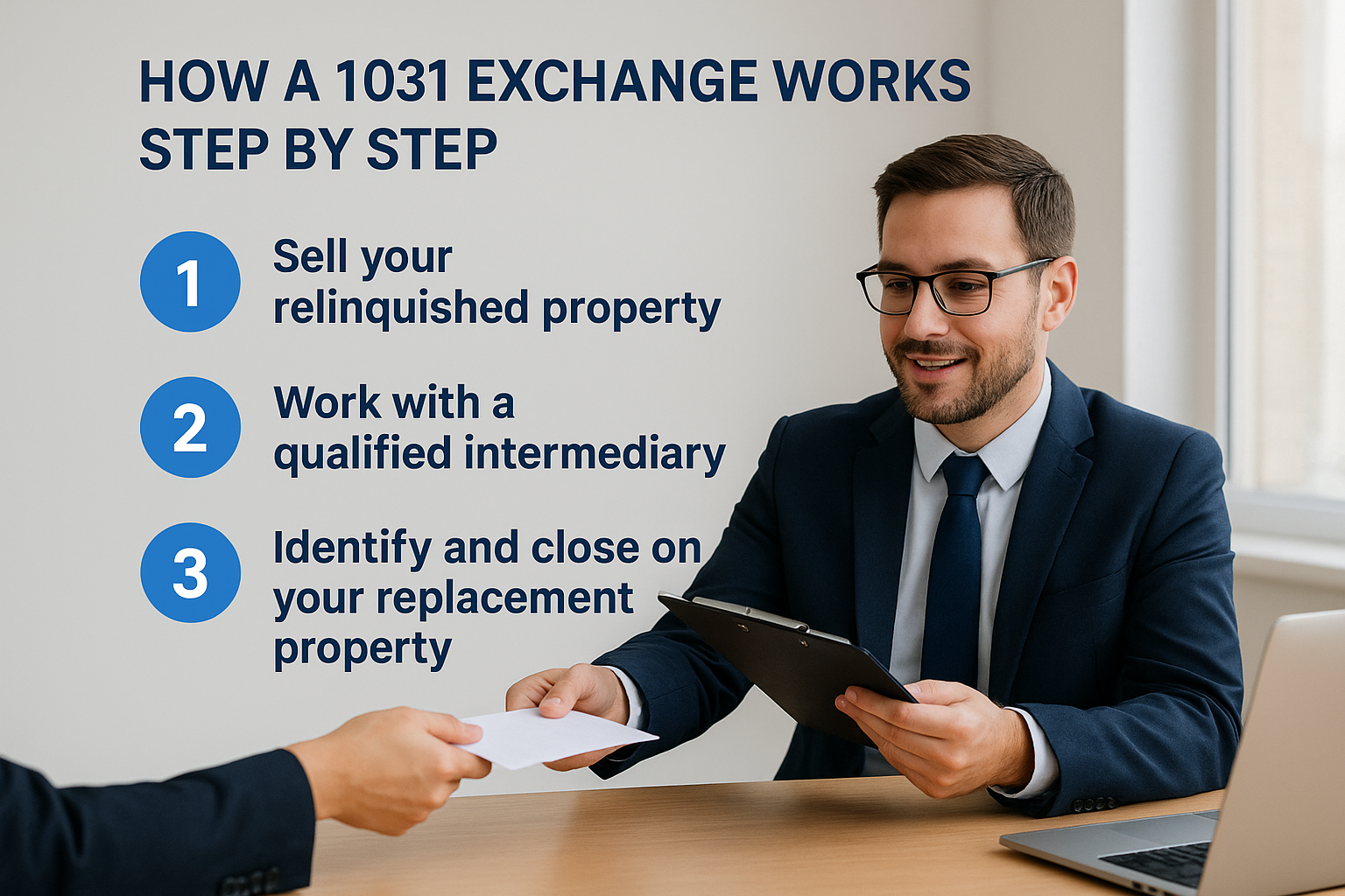 How a 1031 exchange works step by step