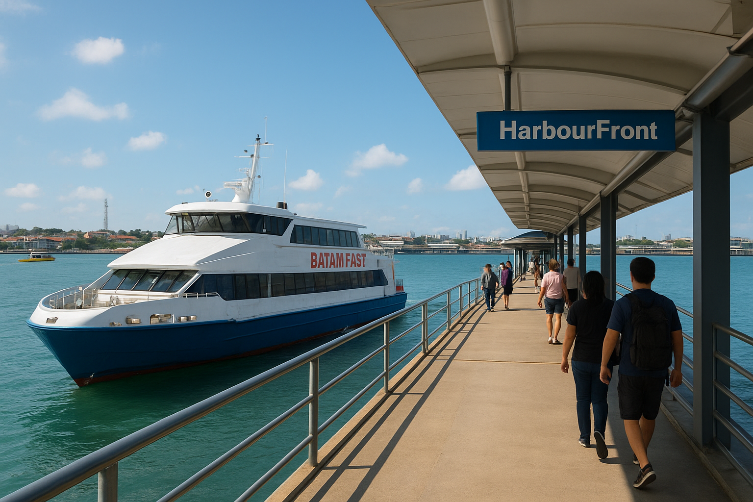 Terminals, routes, and sailing times you can choose