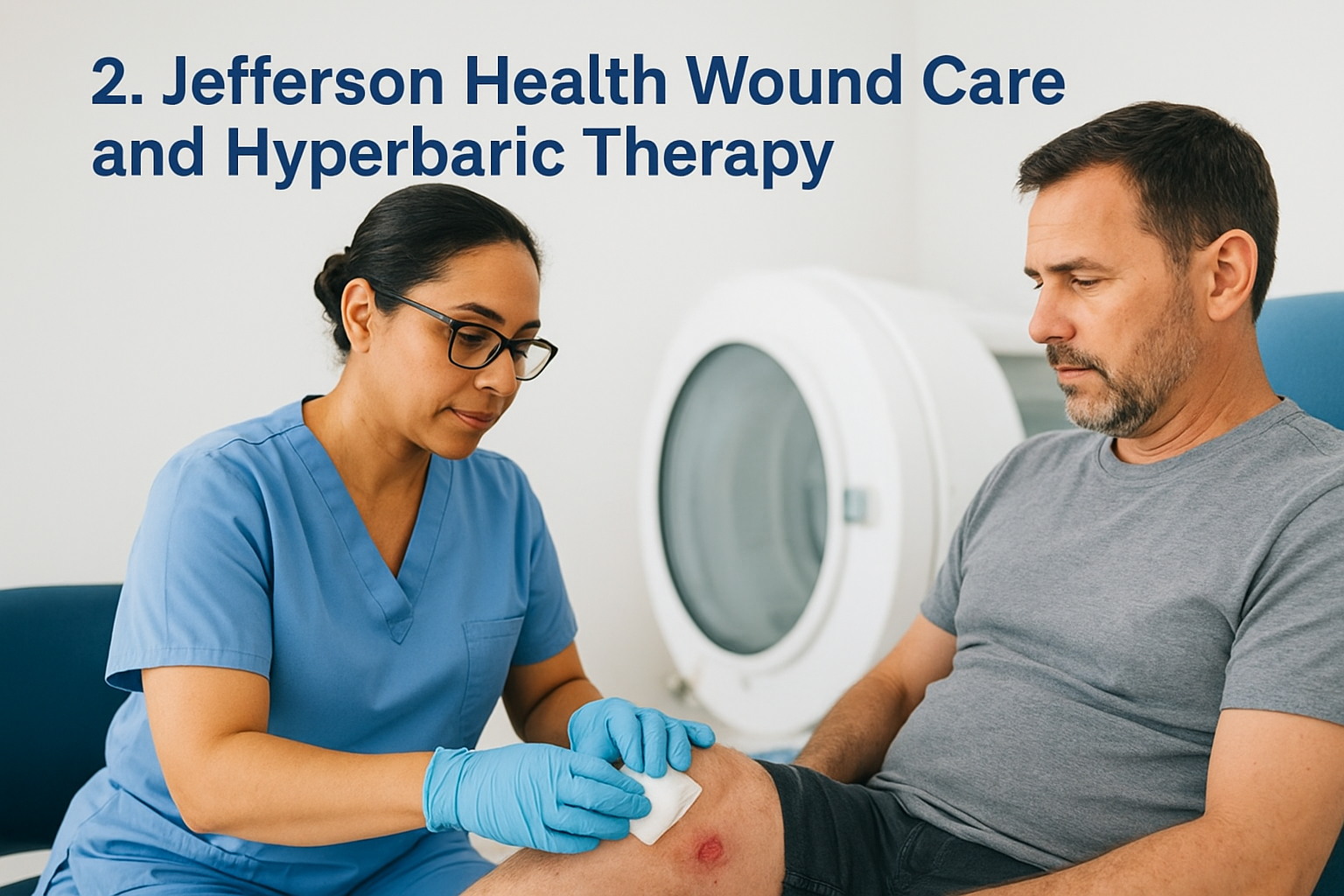 2. Jefferson Health Wound Care and Hyperbaric Therapy