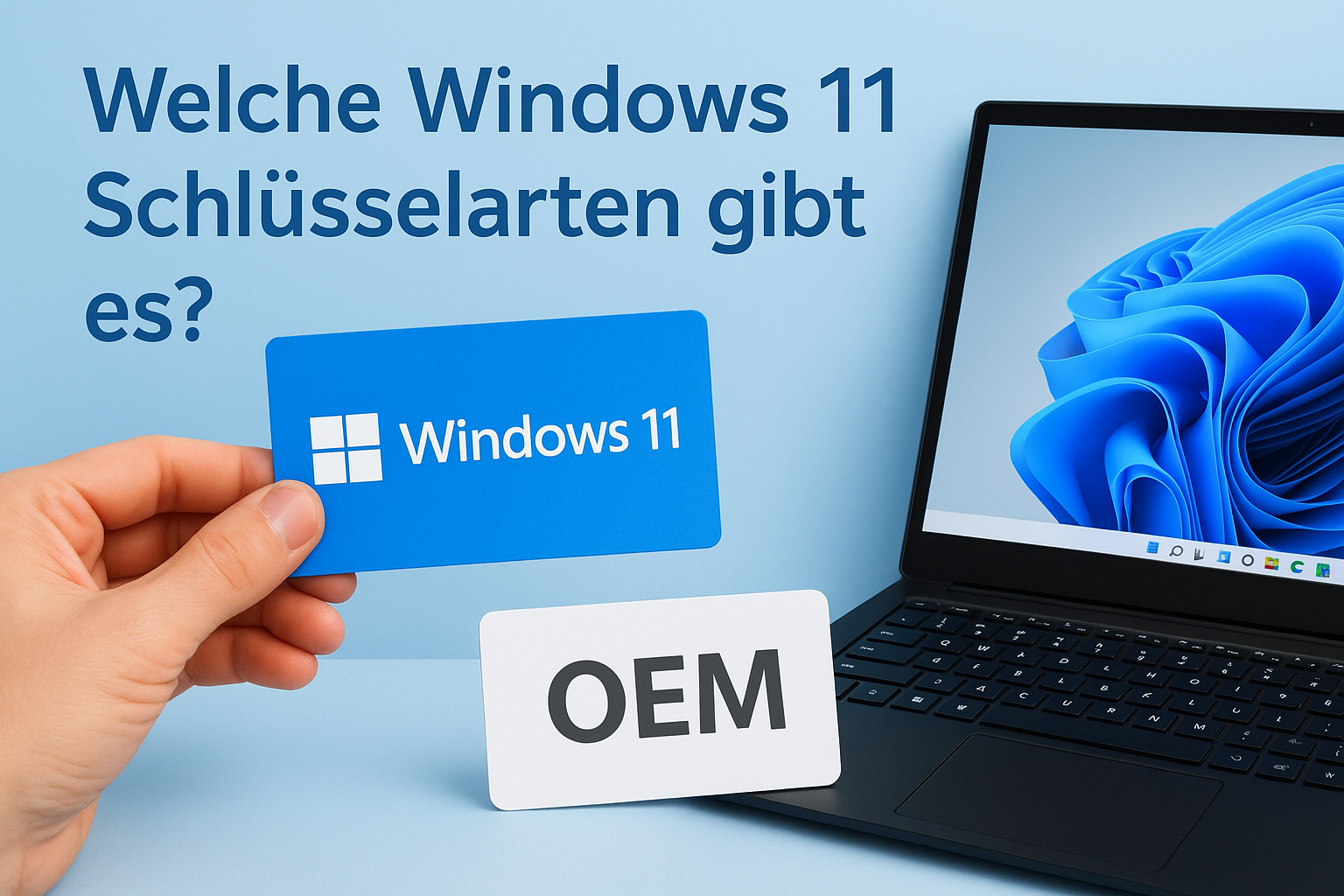Welche Windows 11 Schlüsselarten gibt es?