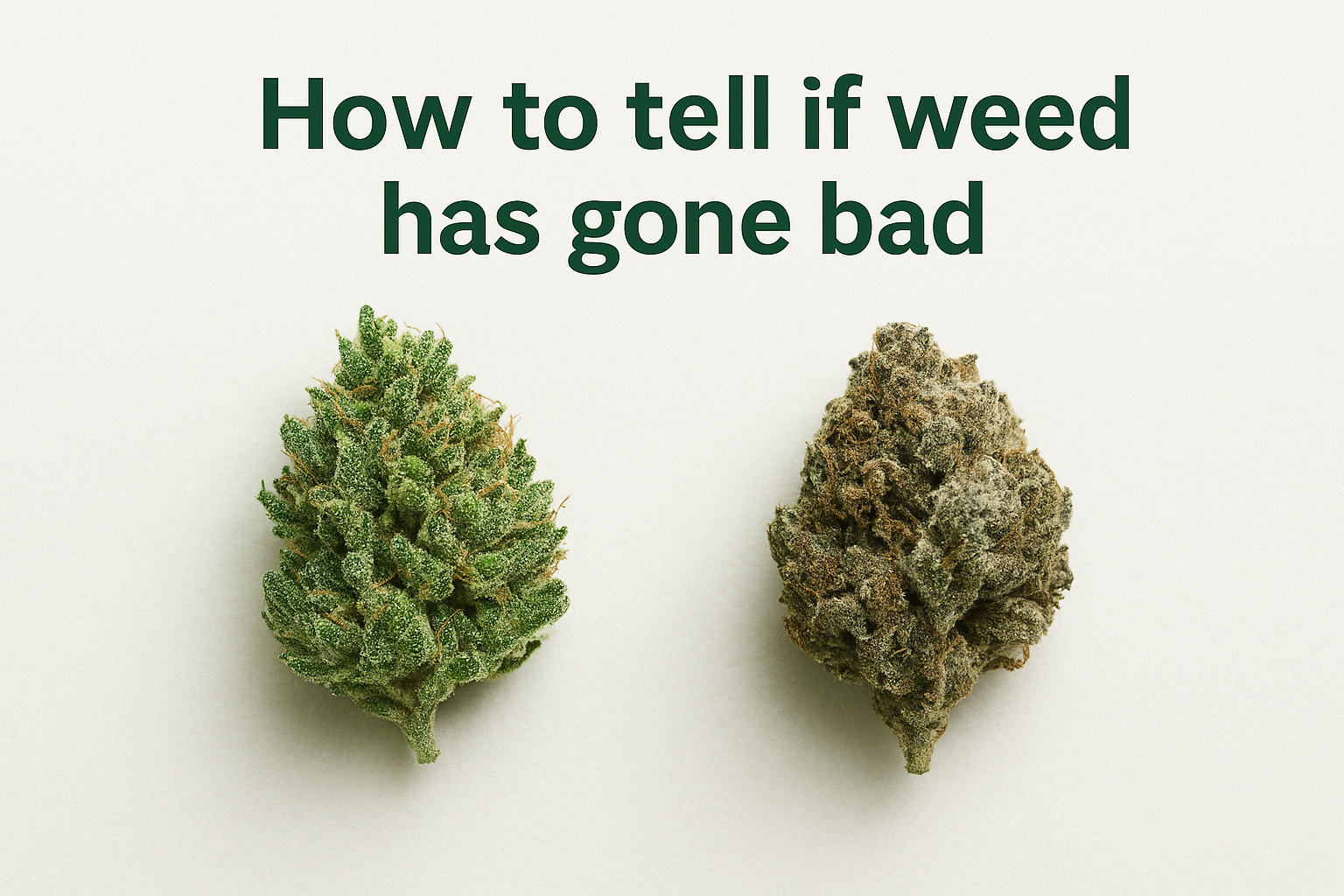 How to tell if weed has gone bad