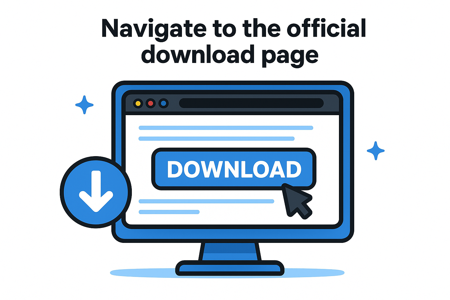 Navigate to the official download page