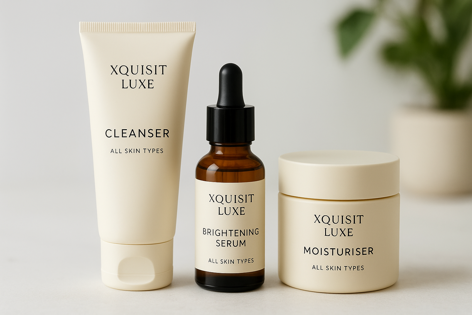 1. Xquisit Luxe Glow Up Skincare Bundle