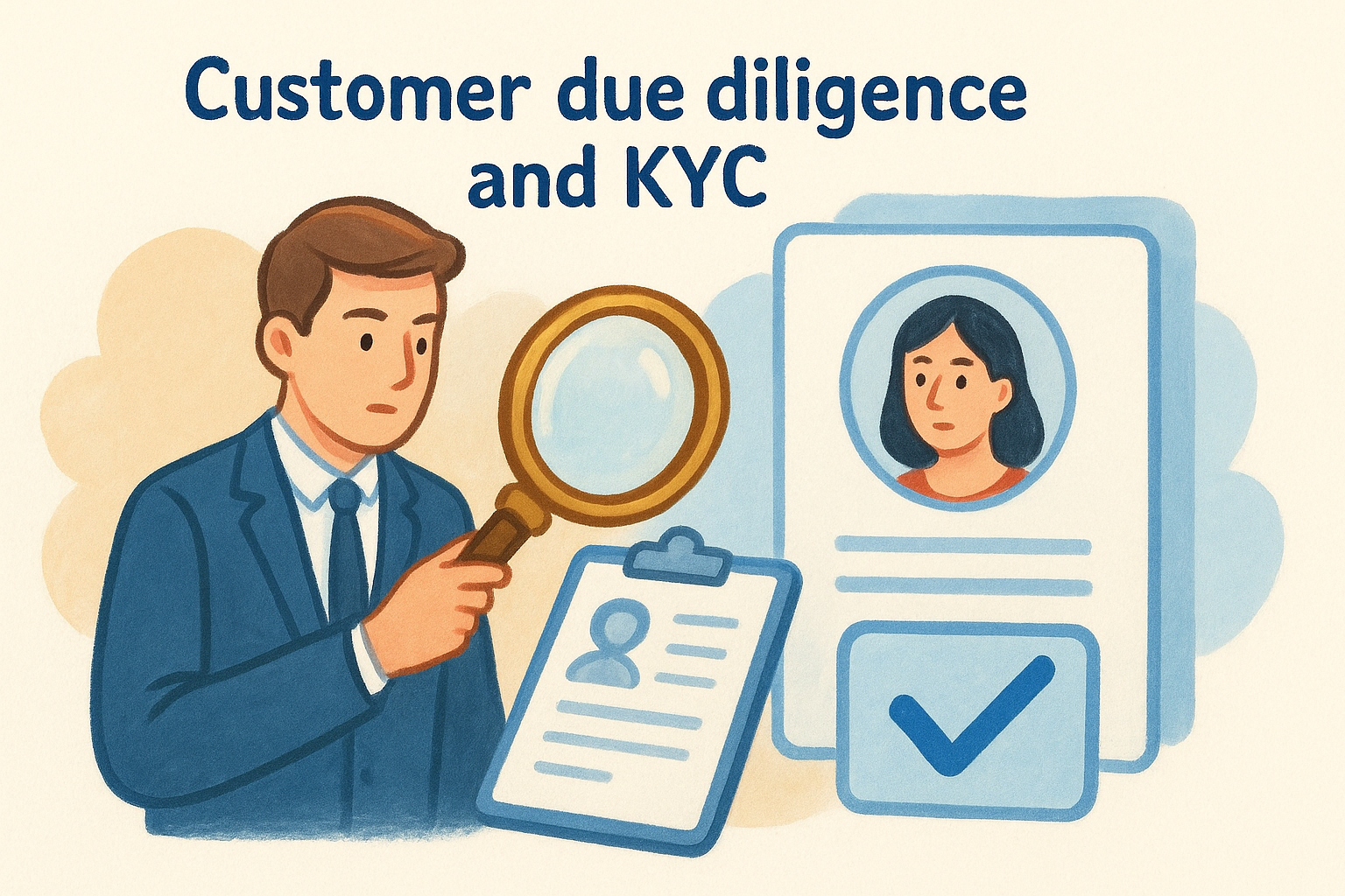 Customer due diligence and KYC