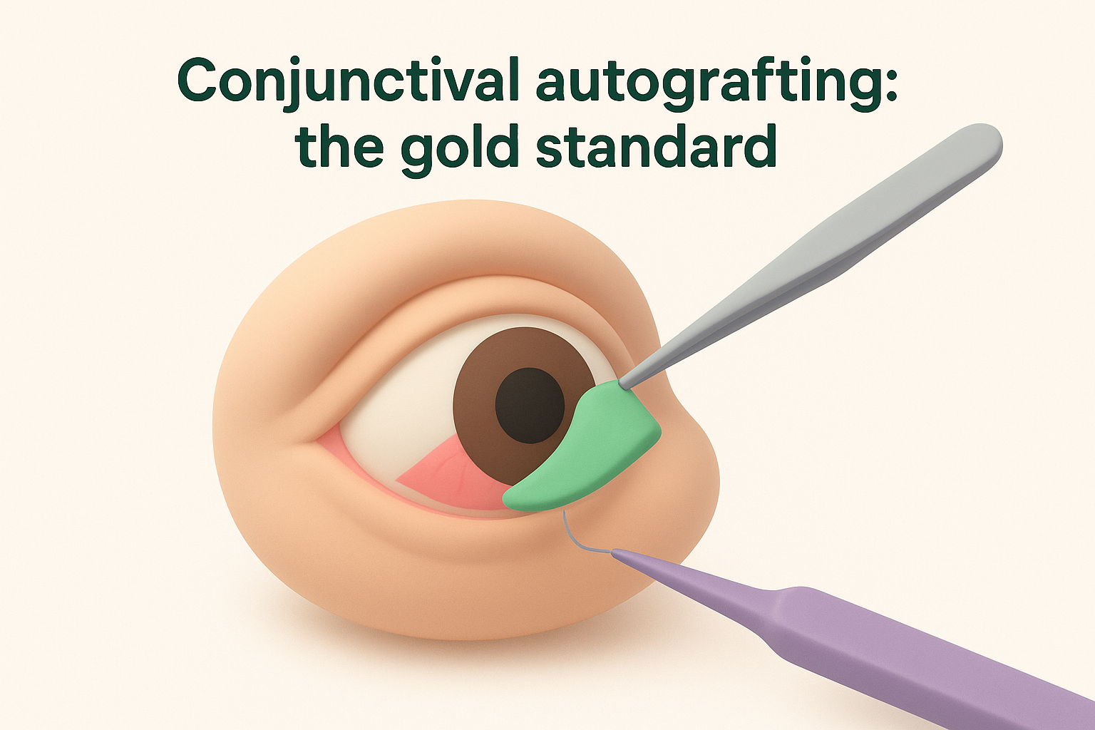 Conjunctival autografting: the gold standard