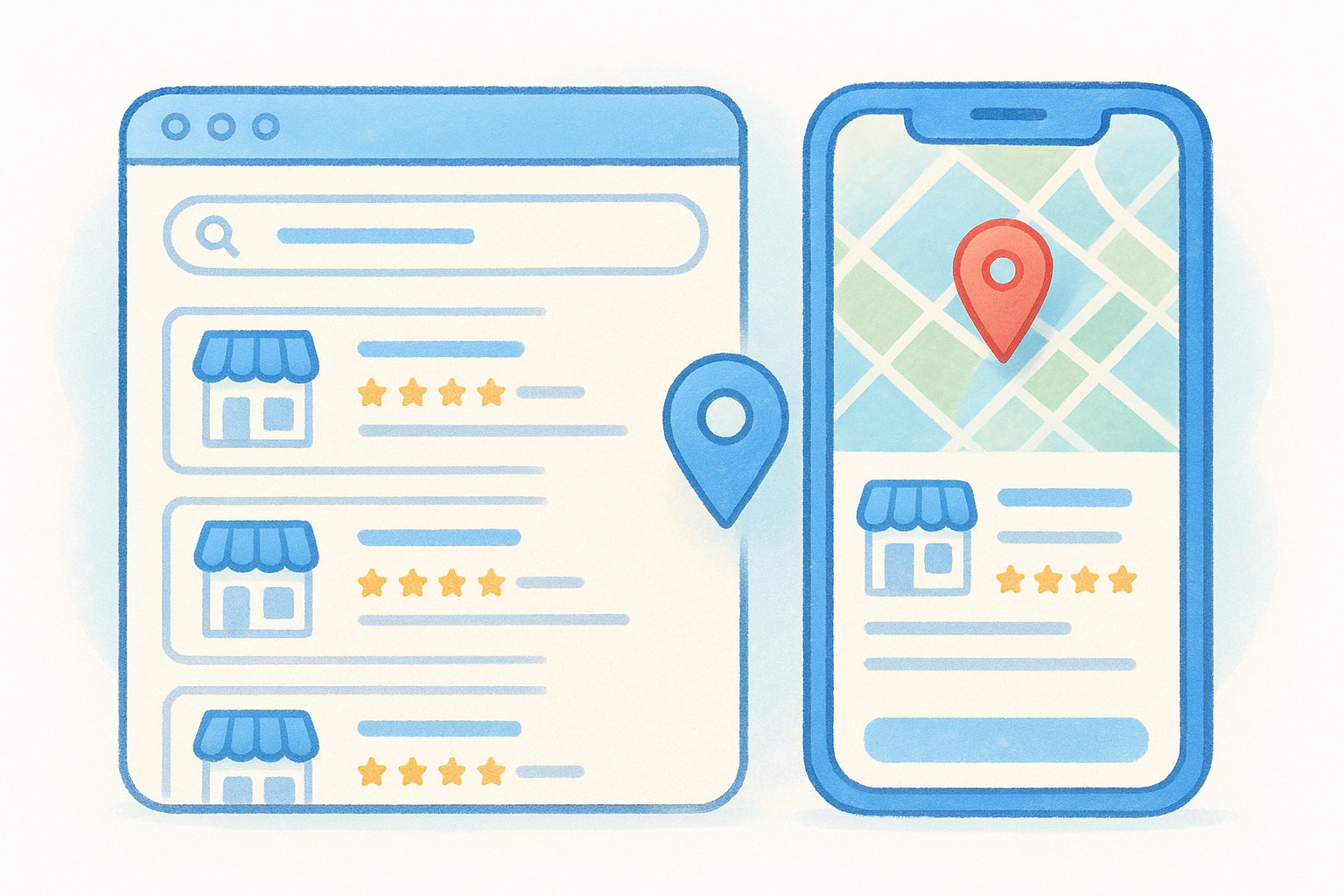 The local pack and Google Maps