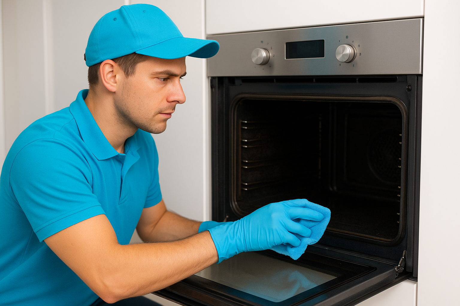 What you get with AlphaLux oven cleaning