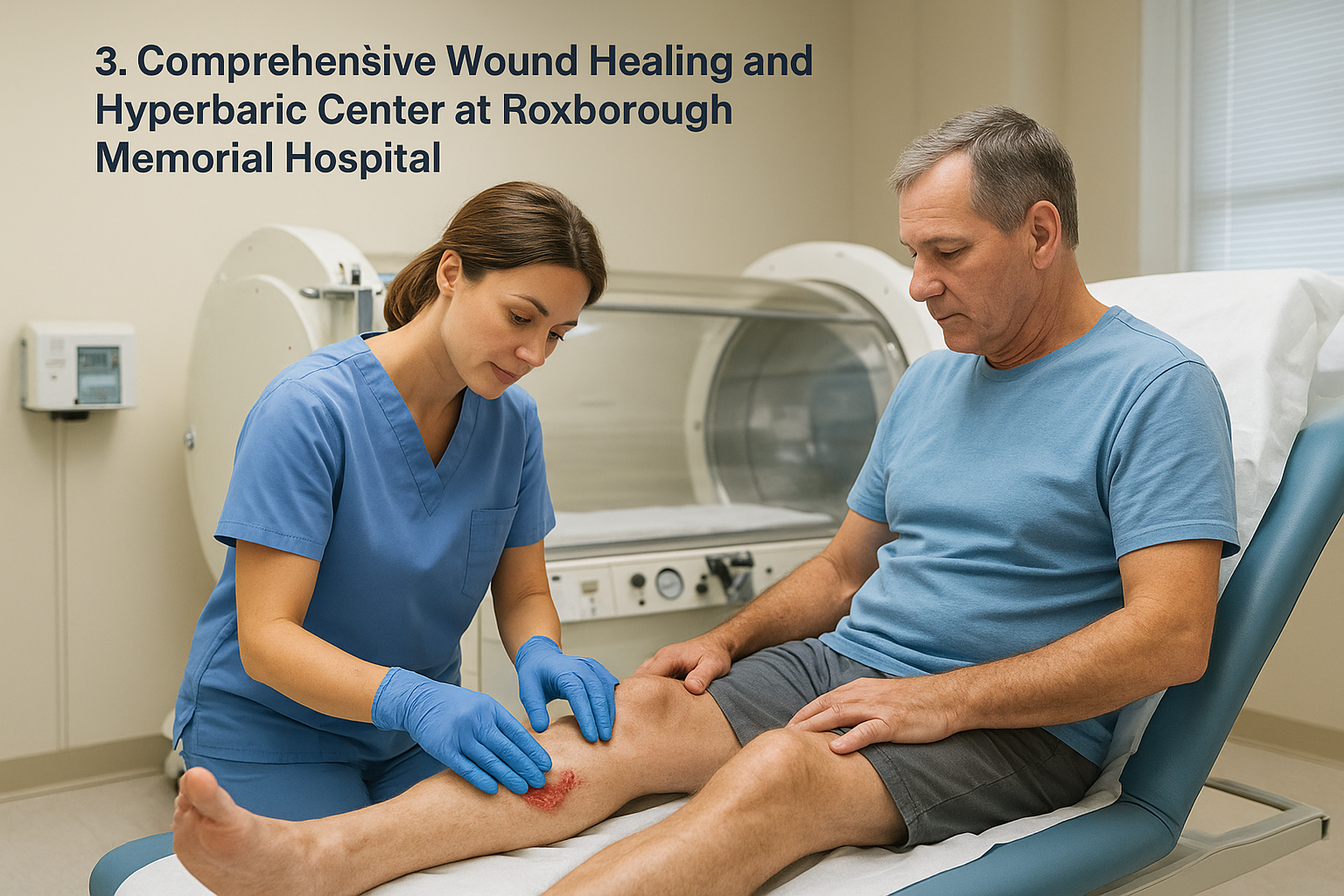 3. Comprehensive Wound Healing and Hyperbaric Center at Roxborough Memorial Hospital