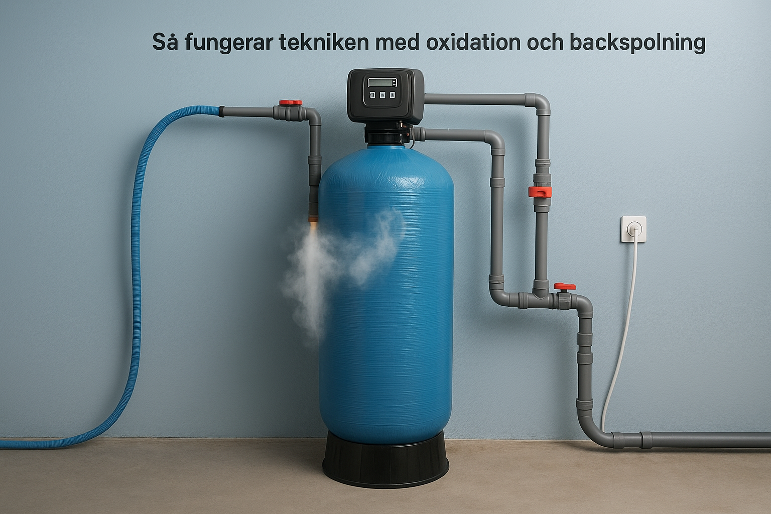 Så fungerar tekniken med oxidation och backspolning