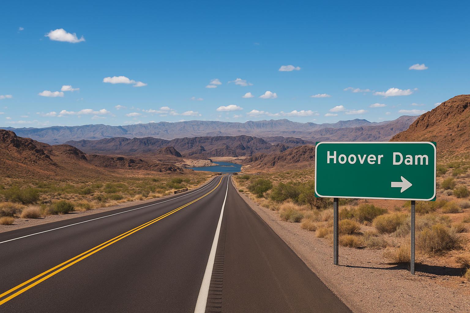 West Rim Route via US-93 and AZ-68