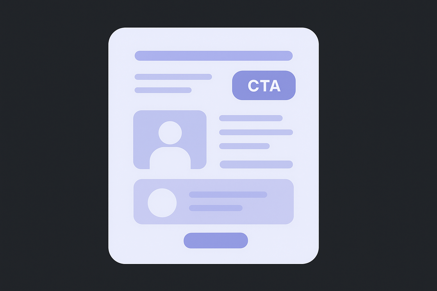 Structure your landing pages for action