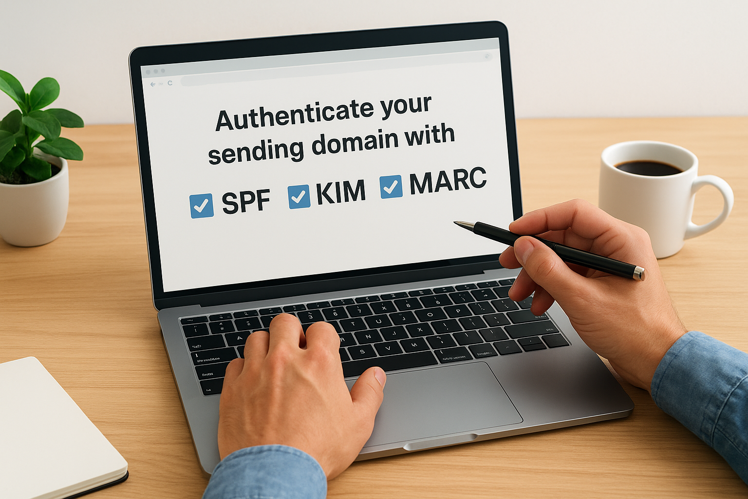 Authenticate your sending domain with SPF, DKIM, and DMARC